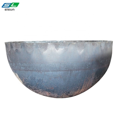 Pressure Vessel Stainless Steel ASME Large Domed PED Ends Hemispherical Tank Heads For Pressure Vessel