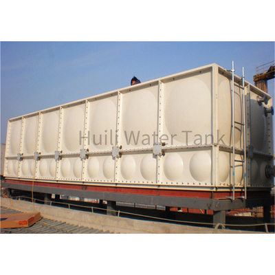 Hot sale hotels custom 100000 liters FRP GRP fiberglass rainwater storage tank cheap price food grade drinking water tank